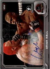 2014 Topps UFC Champions Fighter Autographs #CFAUH Uriah Hall Auto - NM-MT