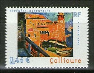 TIMBRE 3497 NEUF XX LUXE - COLLIOURE : LE PHARE OEUVRE D'ANDRE DERAIN - Imagen 1 de 1