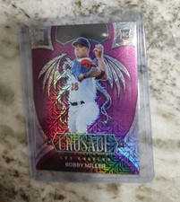 2023 Panini /50 Chronicles #23 Bobby Miller RC Crusade Purple