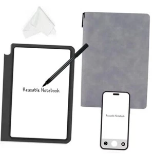 Reusable Whiteboard Notebook, A5 Erasable Smart Notebook, Portable Sketchbook - Picture 1 of 7