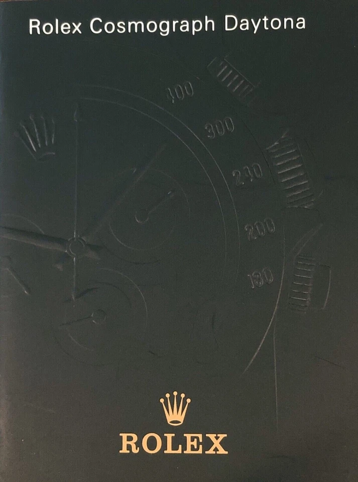 Rolex Daytona Libretto Manuale Inglese 2010 - Immagine 1 di 1