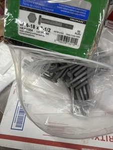 The Hillman Group 811554 feuerverzinkte Sechskantschraube, 5/16 Zoll x 3-1/2 Zoll, - Bild 1 von 1