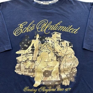 Vintage y2k Ecko Unltd. Creating Kingdoms Graphic Shirt Size XL Goth Grunge Rap - Picture 1 of 9