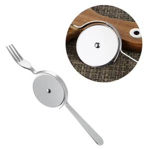 Pizza Cutter Kitchen Gadget Puller Wheel Cutting Tools Cake Shovel - Picture 1 of 11