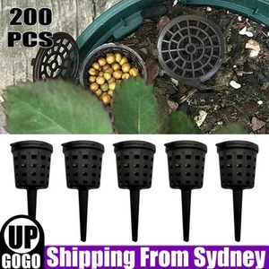 200Pcs Fertilizer Box Plant Orchids Basket Portable Organic Bonsai Flower Box AU - Picture 1 of 12