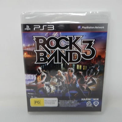 Rock Band 3 - Sony PlayStation 3 PS3 Complete AUS - Brand New & Sealed - Image 1 of 4