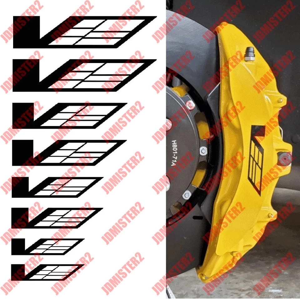 Cadillac CTS-V Brake Caliper Decal Escalade SUV CTS Car Window Vinyl Sticker - Image 1 of 1