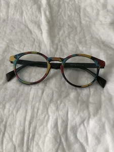 Modische bunte Malerei Brille Pop Brille ISO31 C9 47-21-145 nur Gestell - Bild 1 von 8