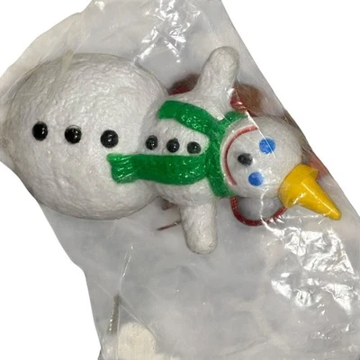 Jack in the Box Christmas Ornament SeSnowman Jack VTG - Image 1 of 3