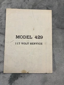 ROCK-OLA 429 Jukebox Original Schematic WIRING DIAGRAM - Picture 1 of 5