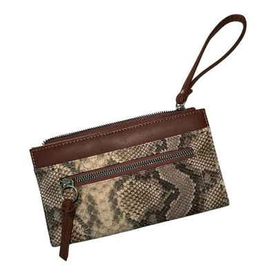 Rossetti Snake Skin Pattern Wristlet Wallett - Image 1 of 3