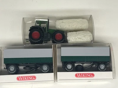 Modell Konvolut Fendt + Anhänger , Wiking gebraucht 1774 - Bild 1 von 3