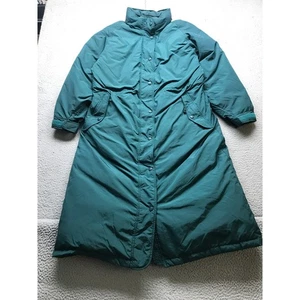 Vintage EMS Eastern Mountain Sports Goose Down Puffer Long Parka Womens Medium - Picture 1 of 12