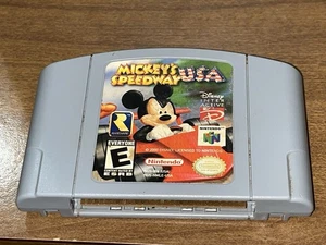 Mickey's Speedway USA (Nintendo 64, 2000) N64 Cart Only (Authentic) (Tested) - Picture 1 of 6