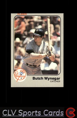 Butch Wynegar Fleer Set-Break Near Mint or Better New York Yankees CLV - Image 1 of 2