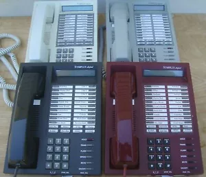 Vodavi Starplus 1412-71 Digital Phone Charcoal/Burgundy/Gray/White 1410 DSS - Picture 1 of 20