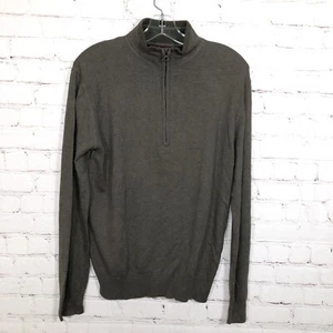 Woolrich 1/4 Zip Sweater Herren Gr. Small Grün Pulli Wollmischung Pulli - Bild 1 von 8