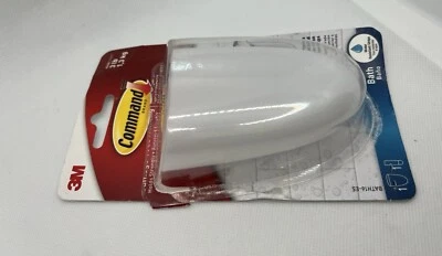 Command Razor/Toothbrush Holder Clear Frosted Water-Resistant Strips. New Sealed - Image 1 of 3