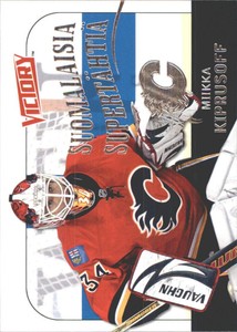2009-10 (FLAMES) Upper Deck Victory Finnish Flashes #FF16 Miikka Kiprusoff