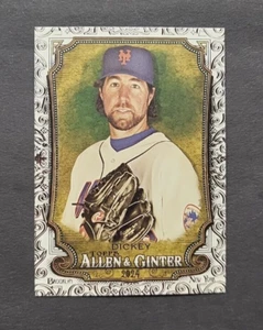 R.A. Dickey - Mets - 2024 Topps Allen & Ginter - Foil Filagree Parallel - #127 - Picture 1 of 2