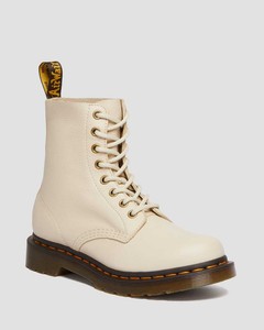 Dr. Martens Leather Upper Beige Boots for Women for sale | eBay