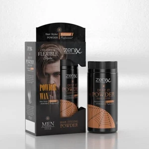 Zenix Hair Styling Powder Wax || Strong Hold and Matte Look || Volumising 20 g - Picture 1 of 7