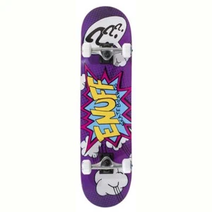 Enuff POW II Mini Factory Complete Skateboard Purple 7.25" - Picture 1 of 2