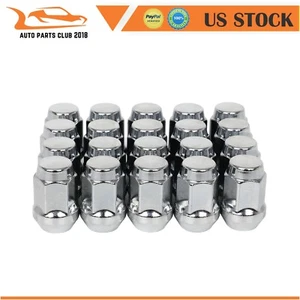 20X 7/16" Lug Nut 13/16" For GMC V1500 K1500 Chevrolet C10 K10 Suburban Blazer - Picture 1 of 6