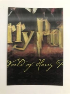 The World of Harry Potter 3D Series 1 2007 Puzzle Insert Card #PZ8 ArtBox USA! - Picture 1 of 2