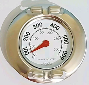 Extra Large 3.5" Face Direct Grill Surface Thermometer 100-600 Degrees NOS - Picture 1 of 8