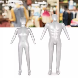 Male/Female Whole Body with Arm Inflatable Mannequin Fashion Dummy Torso Model - Picture 1 of 16