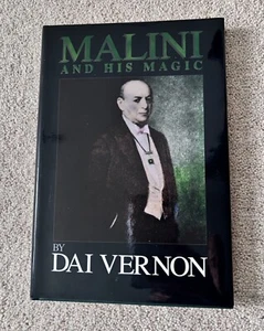 Malini and His Magic de Dai Vernon + Max Malini Hardbound ED - Imagen 1 de 3