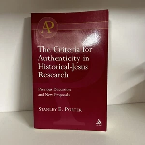 The Criteria for Authenticity in Historical-Jesus Research (The Library of N F8 - Picture 1 of 4