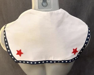 Estrellas náuticas desmontables cuello marinero de colección para mujer - Imagen 1 de 3