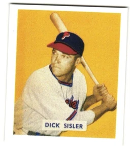 Dick Sisler 1949 Bowman Baseball Reprint Card # 205 - Picture 1 of 2