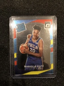 2017-18 Donruss Optic MARKELLE FULTZ Red & Yellow Rated Rookie Card #200 - Picture 1 of 1