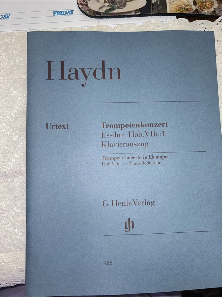 Concerto for Trumpet and Orchestra E flat major Hob. VIIe:1 - trumpet and orches - Image 1 of 1
