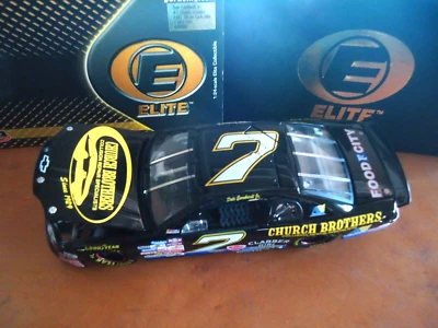 DALE EARNHARDT JR 1997 #7 CHURCH BROTHERS ELITE 1/24 SCALE M. CARLO  1/1500 - Image 1 of 4