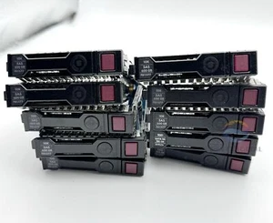 Lot 10 caddy plateau HP 2.5 SFF DL380 DL360 G8/G9/G10 781577 768788 781516 651687 - Photo 1/8