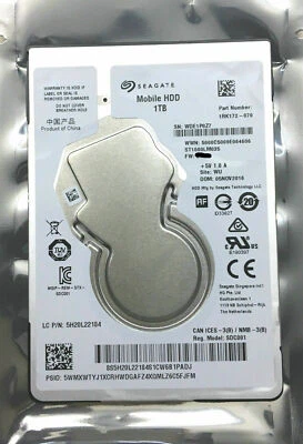 Seagate Mobile ST1000LM035 1TB 2.5" SATA 6.0Gb 128MB Cache Hard Drive PC/MAC/PS4 - Image 1 of 3