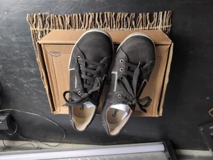 Cosyfeet Ashley Shoes Mens Size 9.5 Black White Sneakers Walking Very Comfy - Picture 1 of 7