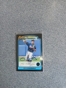 Jon Schuerholz Signed In Person 2003 Bowman Rookie Card - Picture 1 of 1