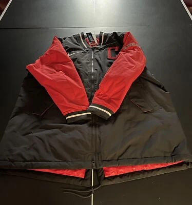 Nike Cleveland Guardians MLB Authentic Dugout Jacket Blue Red Men’s Size XXL - Image 1 of 3