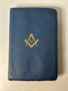 KJV SANTA BIBLIA Holman Edición Masónica Templo Masón Libre Impreso 1951 - Imagen 1 de 8