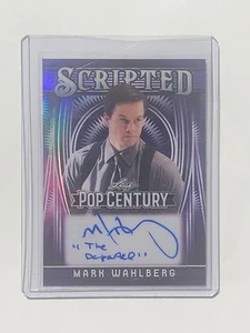 2025 Leaf Pop Century Mark Wahlberg Autogramm nummeriert 2/4 "The Departed" - Bild 1 von 3