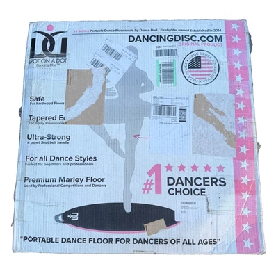 Piso de competición profesional Marley para bailarín sobre la marcha / 24 pulgadas Foto 1 de 4
