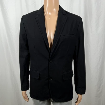 Abrigo Blazer Chaqueta Deportivo INC International Concepts Para Hombre Mediano Negro Rayas Foto 1 de 4