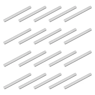 40Pcs M4x45mm 304 Stainless Steel Dowel Pin, Cylindrical Shelf Support Peg Pin - Photo 1/4