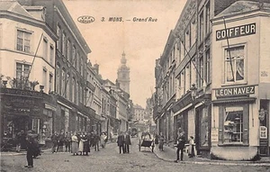 Belgique - MONS (Hainaut) Grand'Rue - Léon Navez Coiffeur - Picture 1 of 2