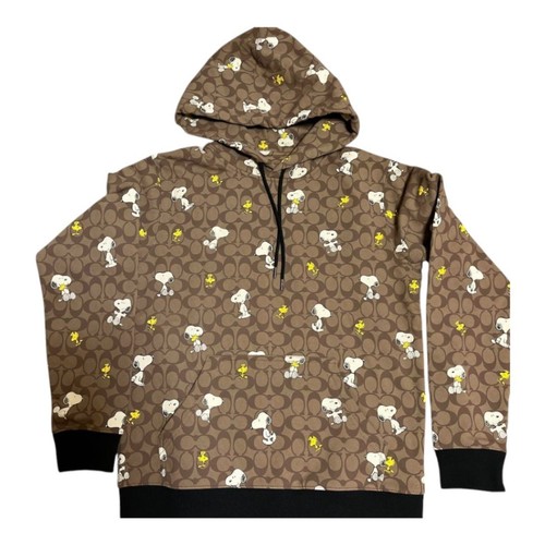 Felpa con cappuccio Coach Peanuts Snoopy S 2022 ottobre outlet confezione regalo